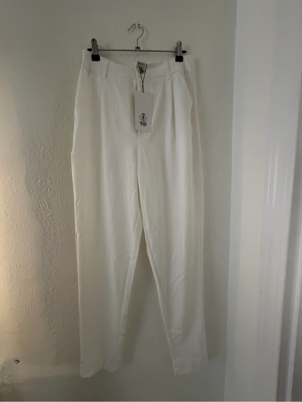 White womens Dress Pants - Classic Tailored Fit